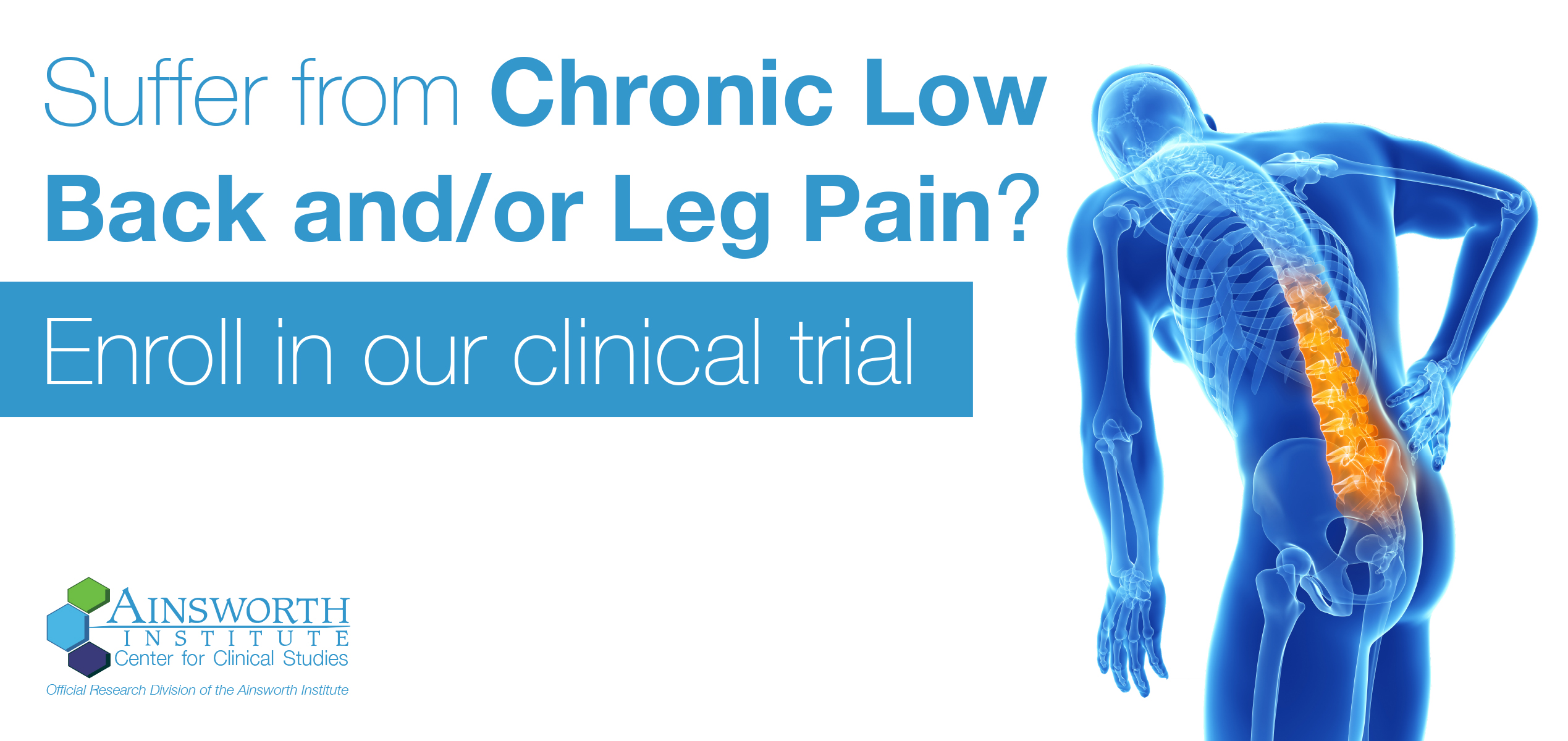 Saluda, EVOKE, clinical trial low back pain, clinical trial leg pain